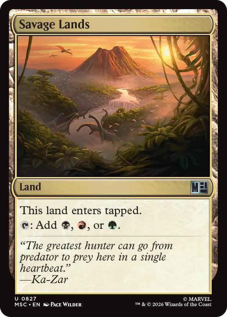 Savage Lands (827) (MSC)