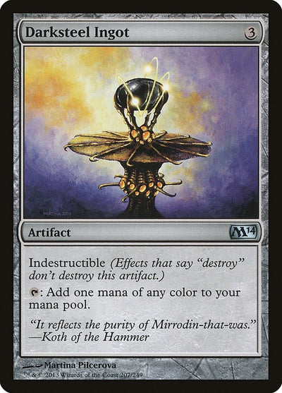 Darksteel Ingot (207) (M14)