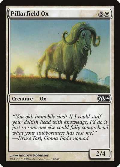 Pillarfield Ox (28) (M14)