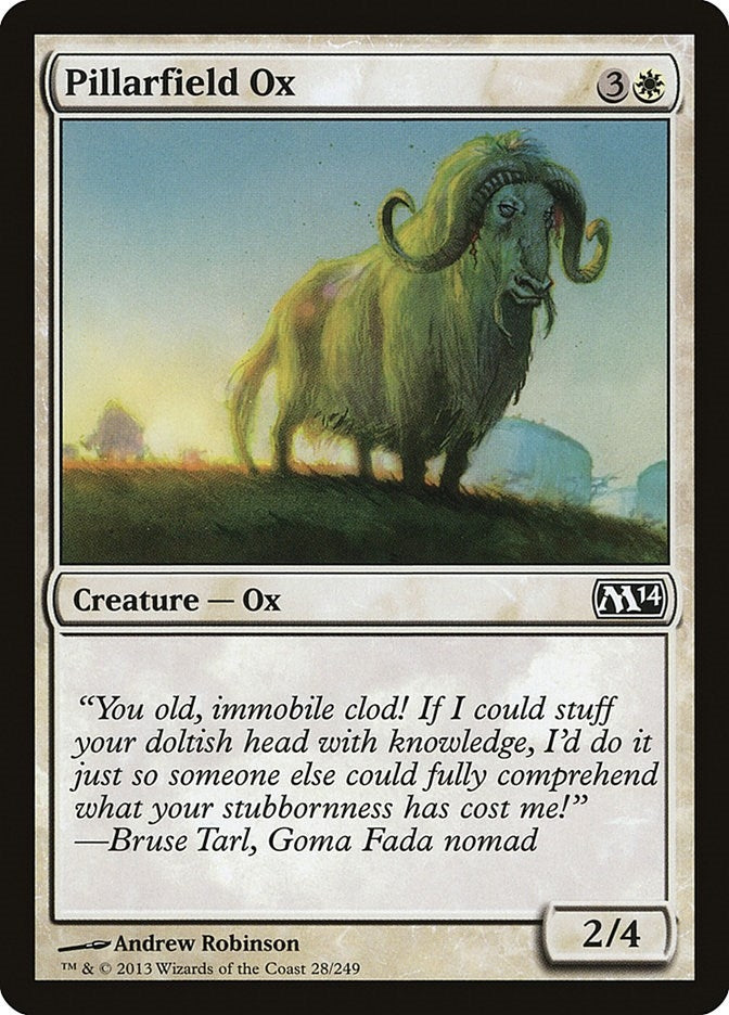 Pillarfield Ox (28) (M14)