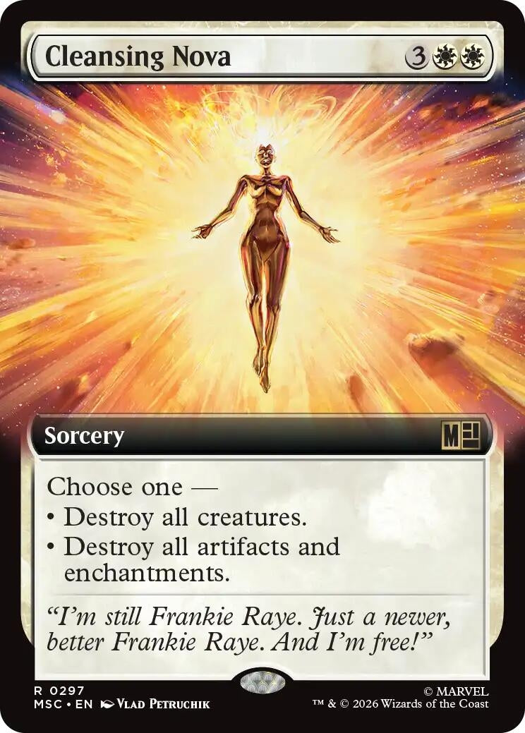 Cleansing Nova (Extended Art) (297) (MSC)