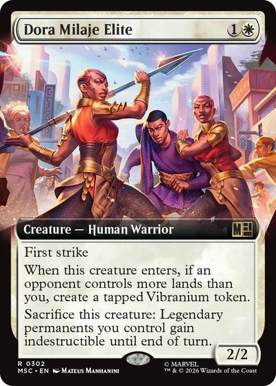 Dora Milaje Elite (Extended Art) (302) (MSC)