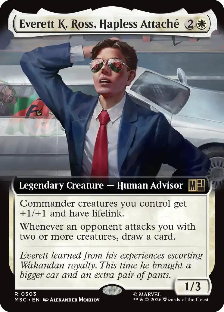 Everett K. Ross, Hapless Attache (Extended Art) (303) (MSC)
