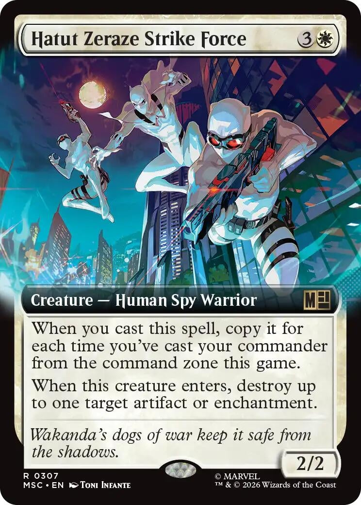 Hatut Zeraze Strike Force (Extended Art) (307) (MSC)