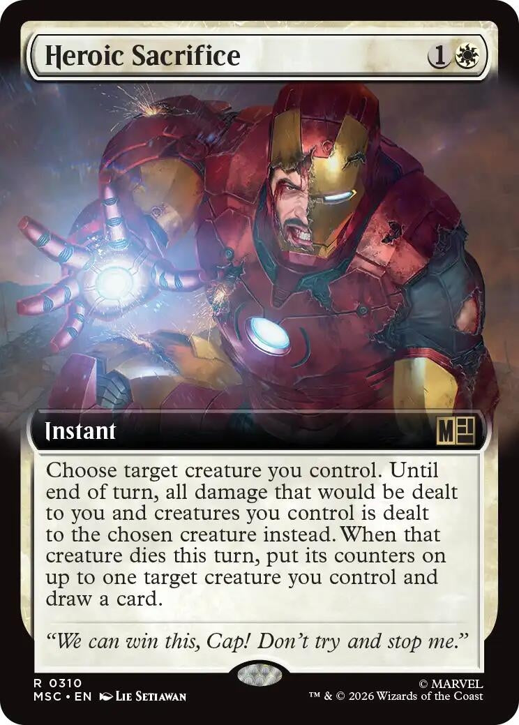 Heroic Sacrifice (Extended Art) (310) (MSC)