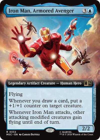 Iron Man, Armored Avenger (Extended Art) (332) (MSC)