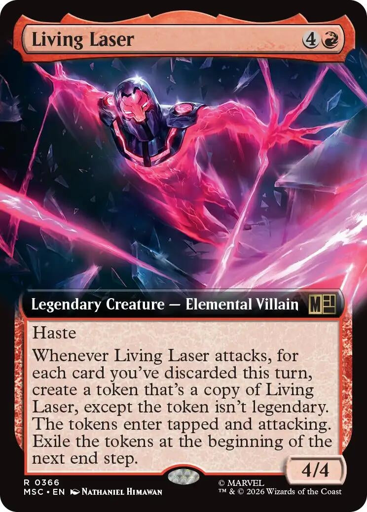 Living Laser (Extended Art) (366) (MSC)