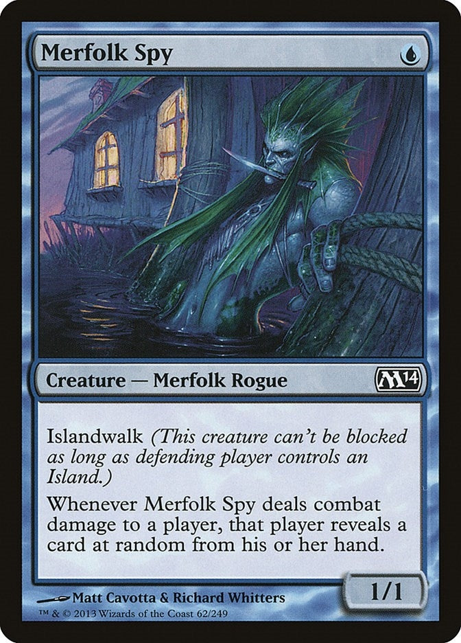 Merfolk Spy (62) (M14)