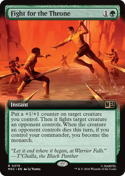 Fight for the Throne (Extended Art) (379) (MSC)