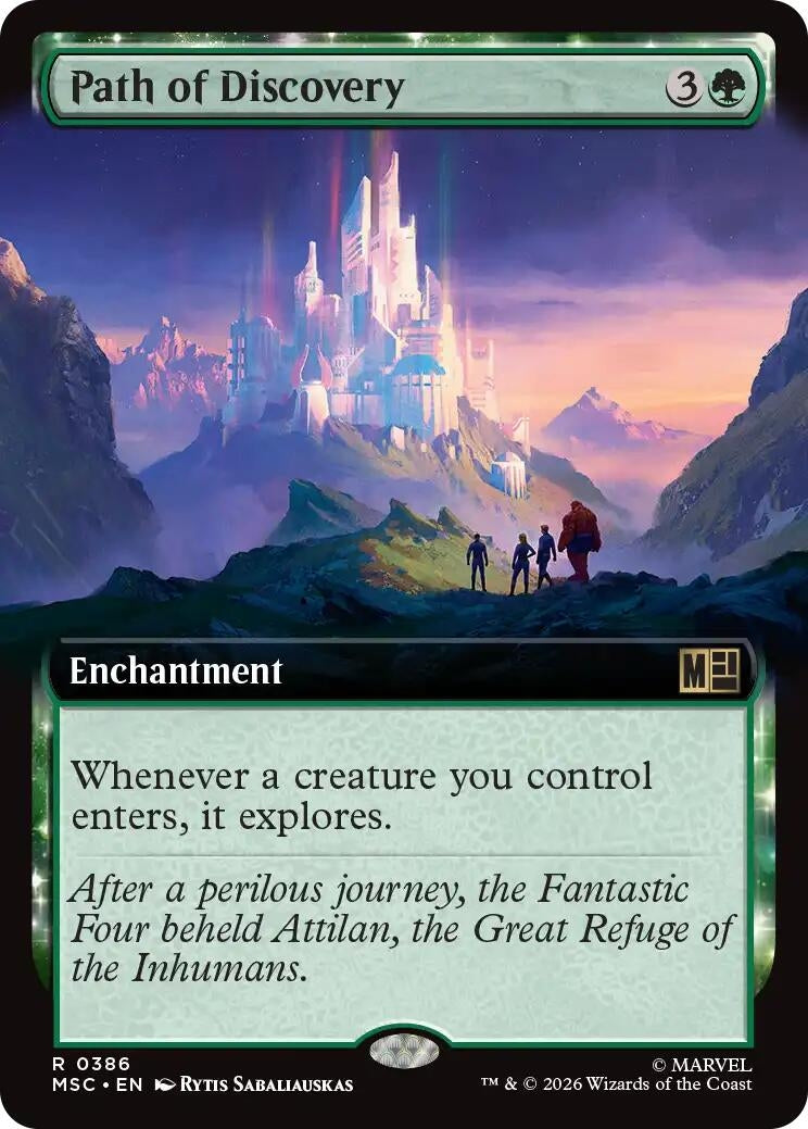 Path of Discovery (Extended Art) (386) (MSC)