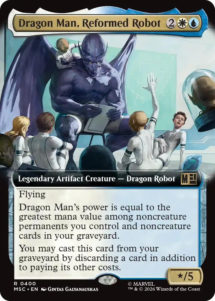Dragon Man, Reformed Robot (Extended Art) (400) (MSC)