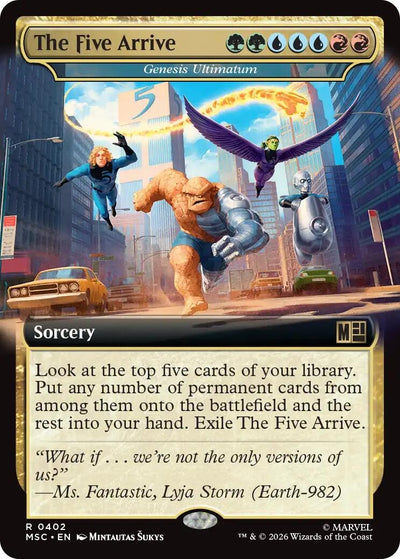 The Five Arrive - Genesis Ultimatum (Extended Art) (402) (MSC)
