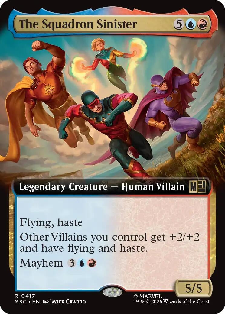 The Squadron Sinister (Extended Art) (417) (MSC)
