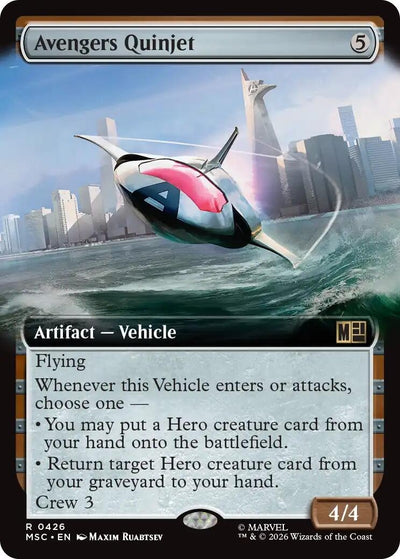 Avengers Quinjet - Hammer of Nazahn (Extended Art) (426) (MSC)