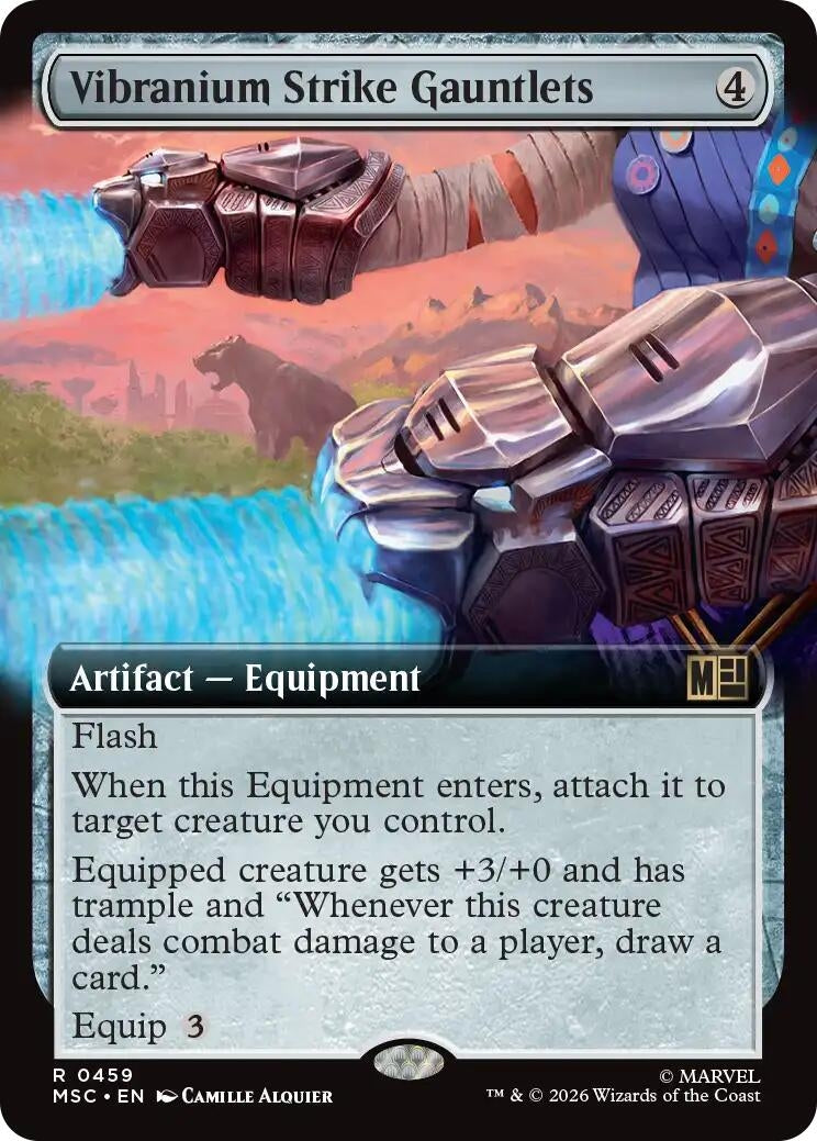 Vibranium Strike Gauntlets (Extended Art) (459) (MSC)