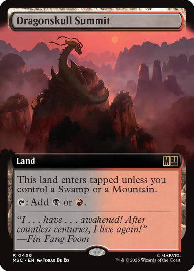 Dragonskull Summit (Extended Art) (468) (MSC)