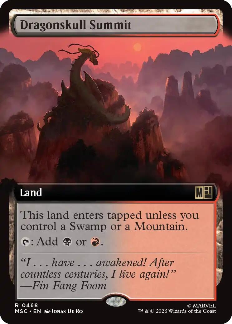 Dragonskull Summit (Extended Art) (468) (MSC)