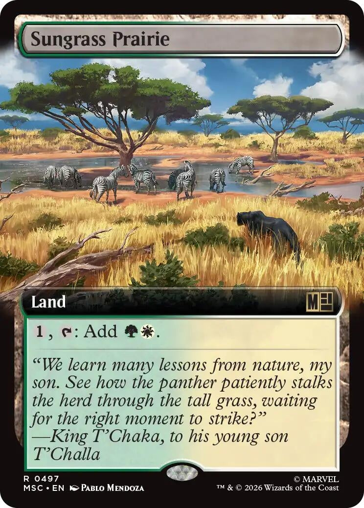 Sungrass Prairie (Extended Art) (497) (MSC)