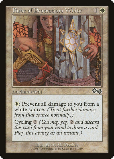 Rune of Protection: White (41) (USG)