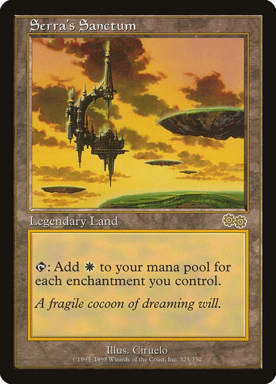 Serra's Sanctum (325) (USG)