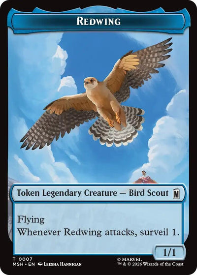 Redwing // Zabu Double-Sided Token (007/016) (MSH)