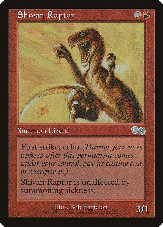 Shivan Raptor (215) (USG)