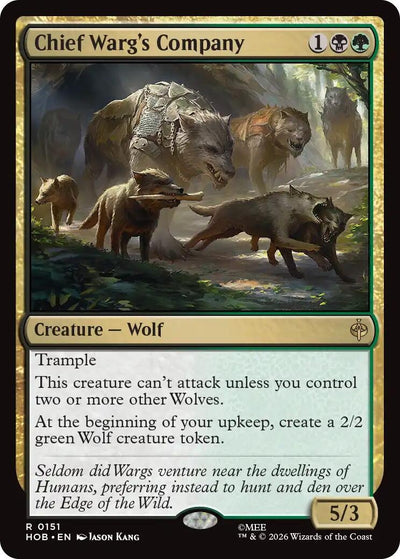 Chief Warg's Company (151) (HOB)