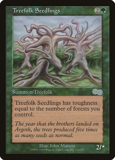 Treefolk Seedlings (278) (USG)