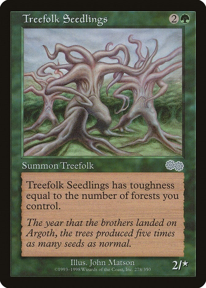 Treefolk Seedlings (278) (USG)