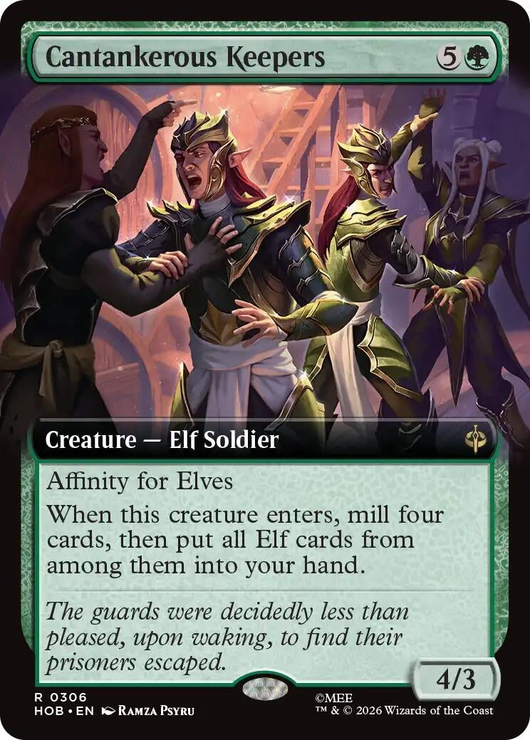 Cantankerous Keepers (Extended Art) (306) (HOB)
