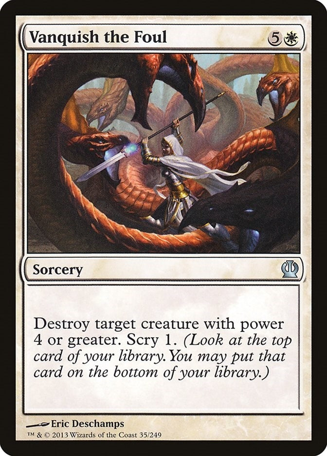 Vanquish the Foul (35) (THS)