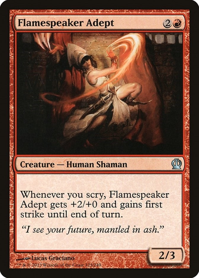 Flamespeaker Adept (123) (THS)
