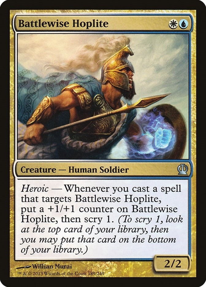 Battlewise Hoplite (189) (THS)