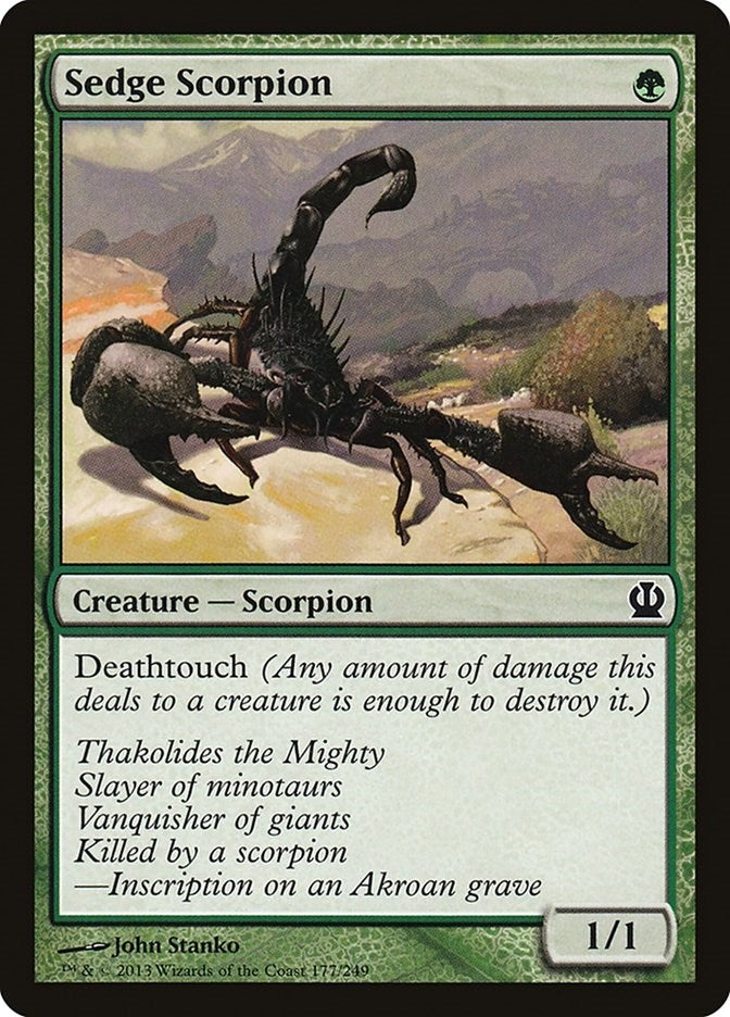 Sedge Scorpion (177) (THS)