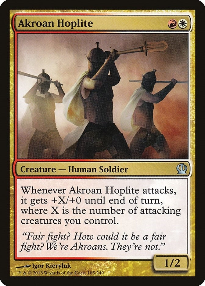 Akroan Hoplite (185) (THS)