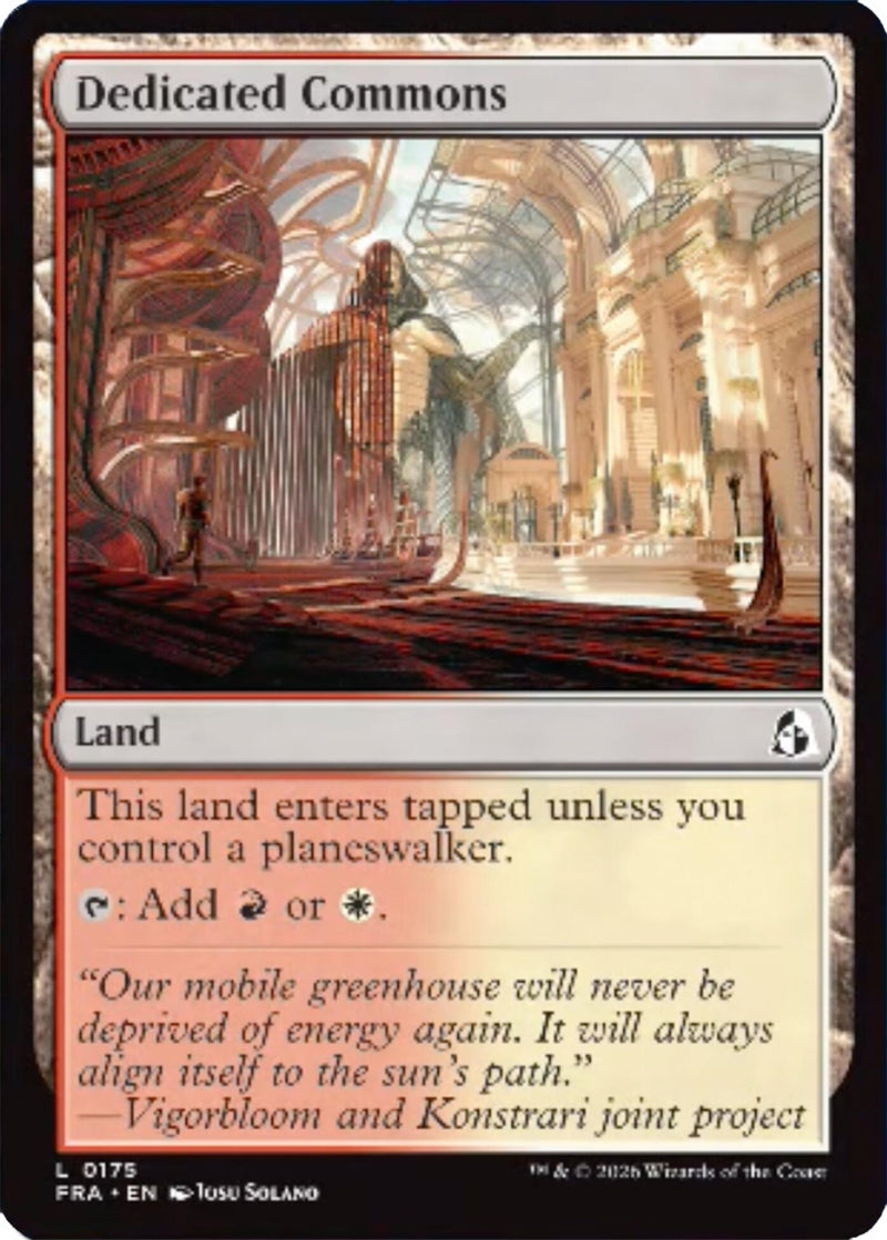 Dedicated Commons (175) (FRA)
