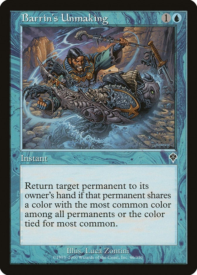 Barrin's Unmaking (46) (INV)