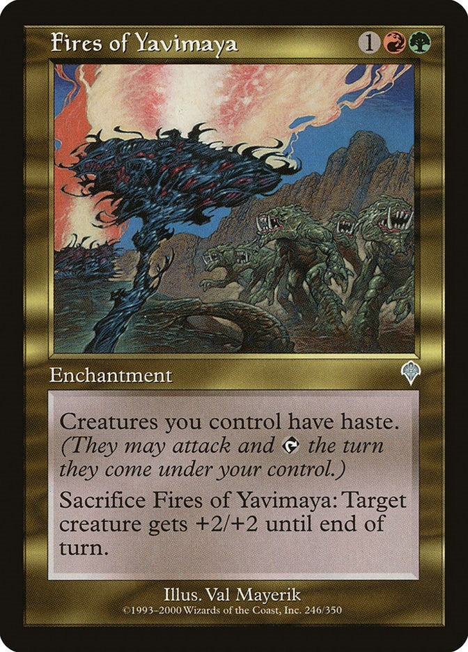 Fires of Yavimaya (246) (INV)