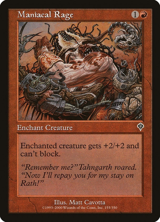 Maniacal Rage (155) (INV)