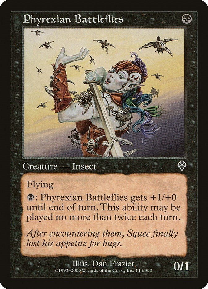 Phyrexian Battleflies (114) (INV)