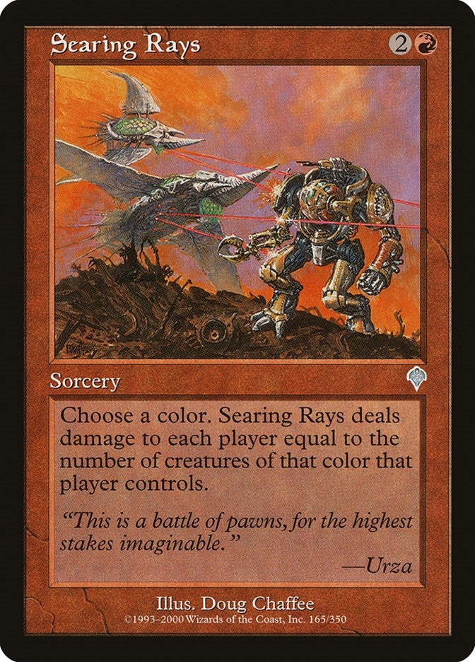 Searing Rays (165) (INV)