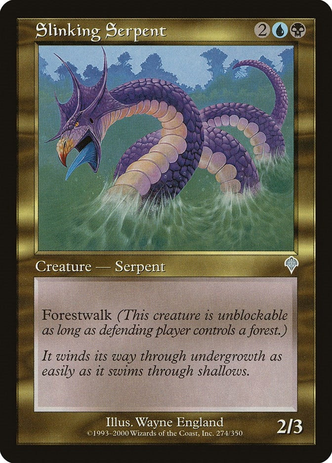 Slinking Serpent (274) (INV)