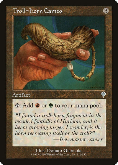 Troll-Horn Cameo (316) (INV)