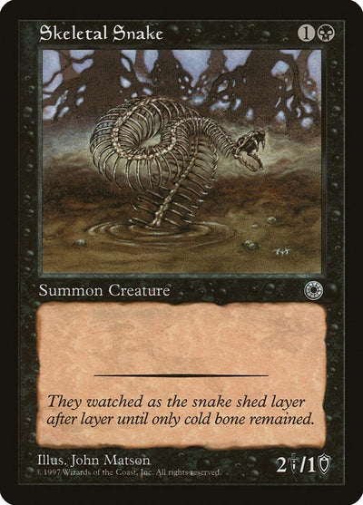 Skeletal Snake (POR)