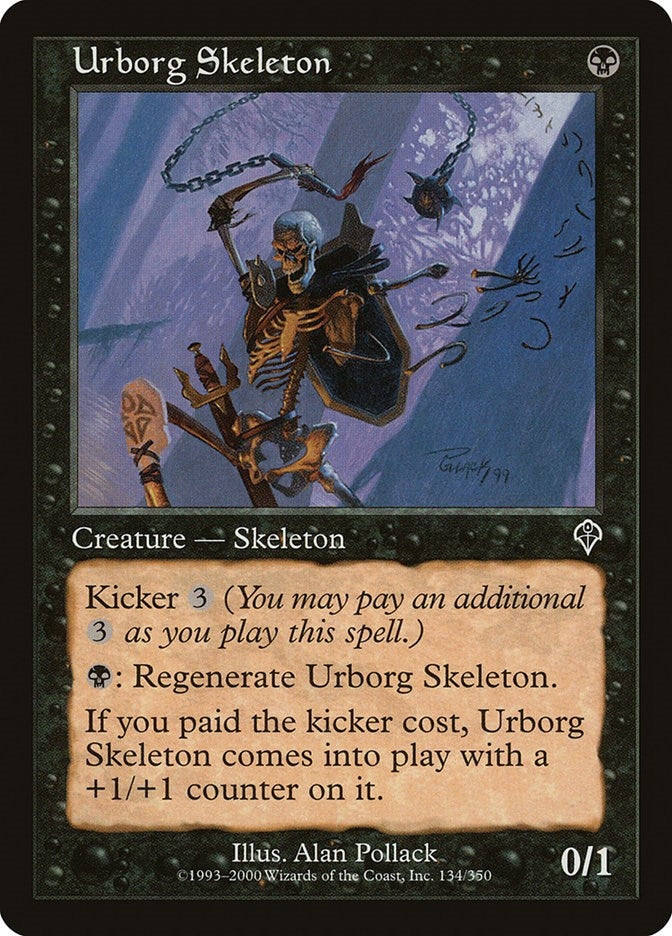 Urborg Skeleton (134) (INV)