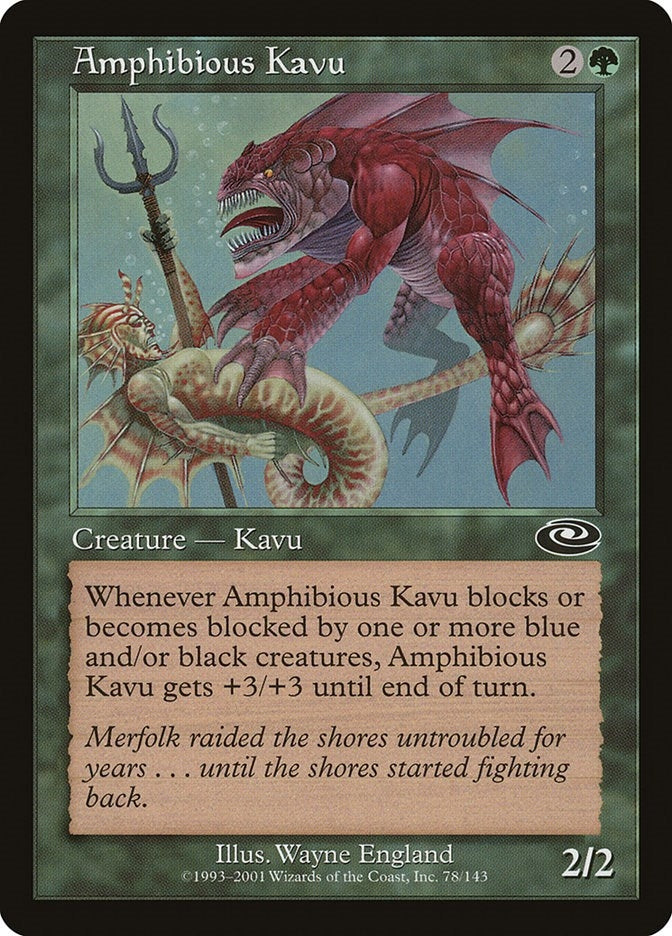 Amphibious Kavu (78) (PLS)