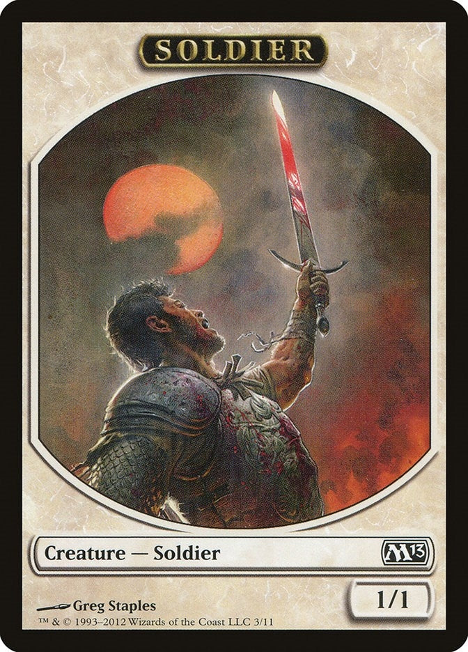 Soldier Token (3) (M13)