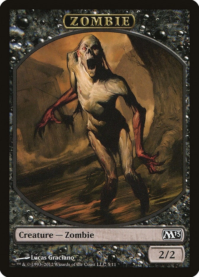 Zombie Token (5) (M13)