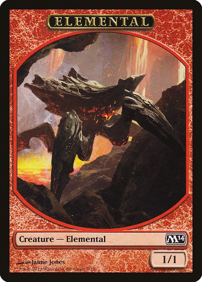Elemental Token (7) (7) (M14)