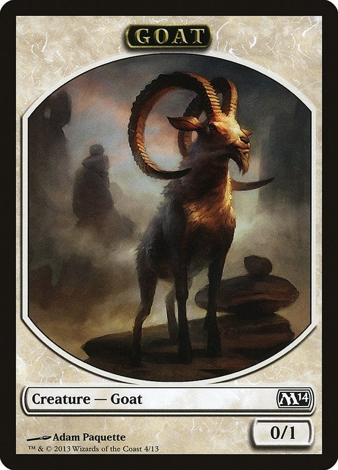 Goat Token (4) (M14)